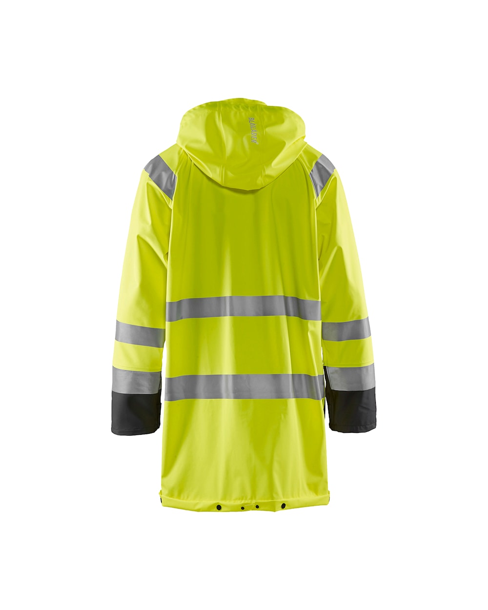 Blaklader Rain Jacket Hi-Vis Level 1 4324 #colour_hi-vis-yellow-black