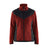 Blaklader Women's Knitted Jacket with Softshell 5943 #colour_burned-red-black