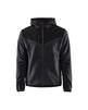 Blaklader Knitted Jacket with Softshell 5940 #colour_dark-grey-black