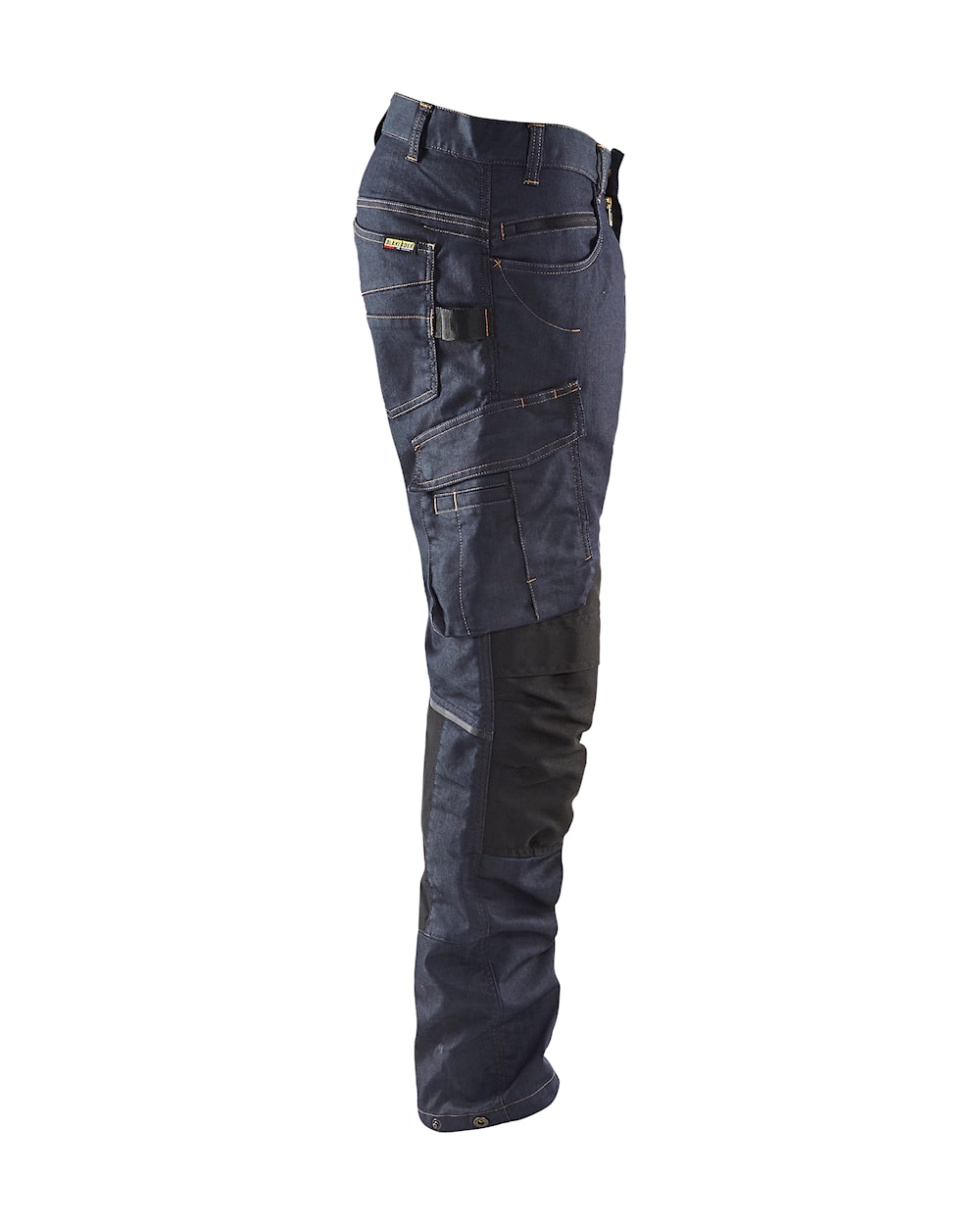 Blaklader Service Trousers Denim Stretch 1497 #colour_navy-blue-black