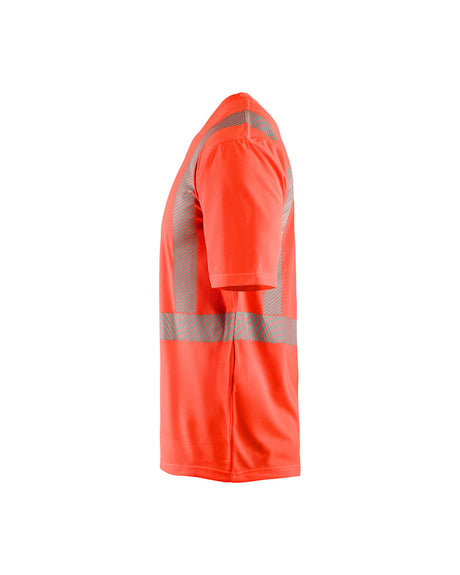 Blaklader Uv T-Shirt Hi-Vis 3386 #colour_red-hi-vis