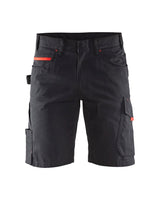 Blaklader Service Shorts 1499 #colour_black-red