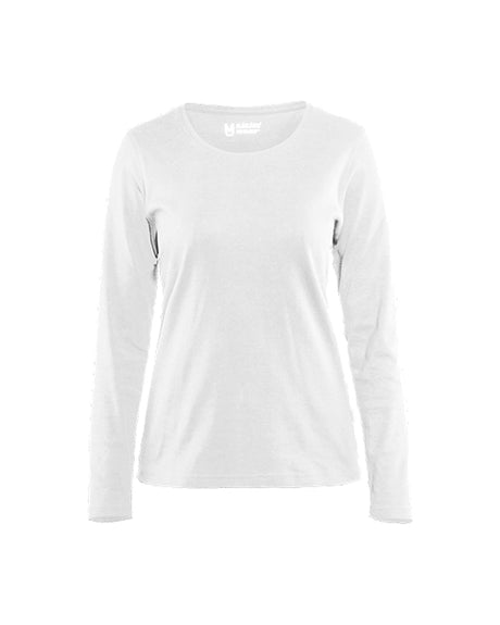 Blaklader Women's Long Sleeved T-Shirt 3301 #colour_white