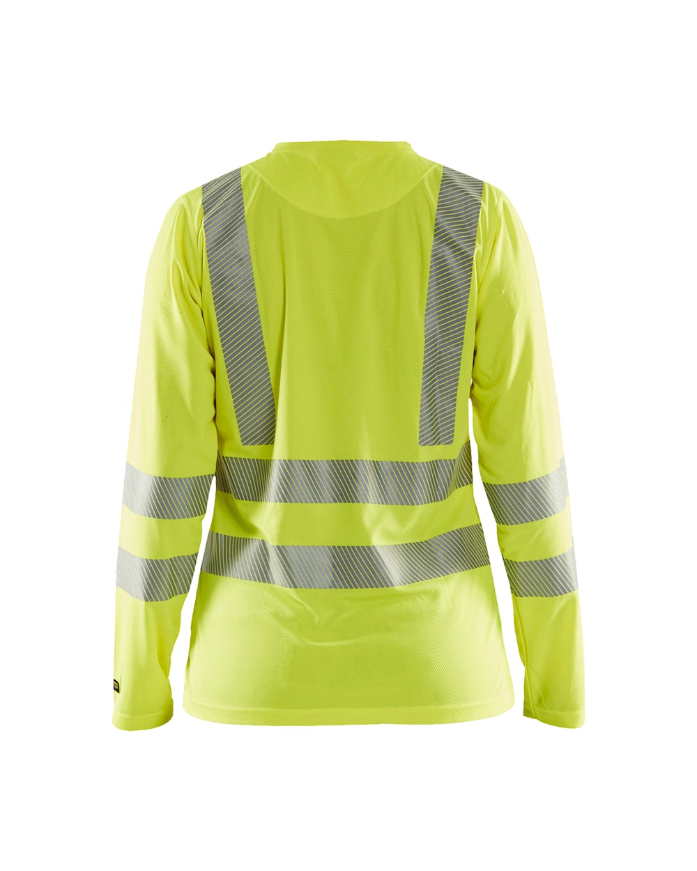 Blaklader Women's Hi-Vis T-Shirt Long Sleeve 3485 #colour_hi-vis-yellow