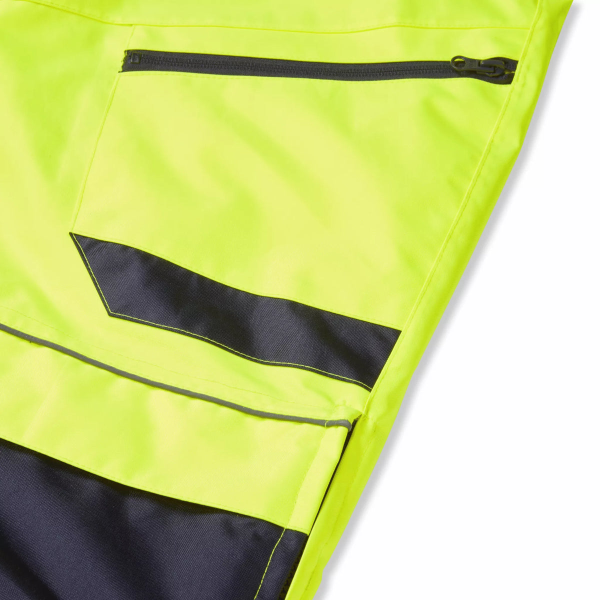 Supertouch System Hi-Vis Eco Thermal Waterproof Trouser with Shoulder Straps