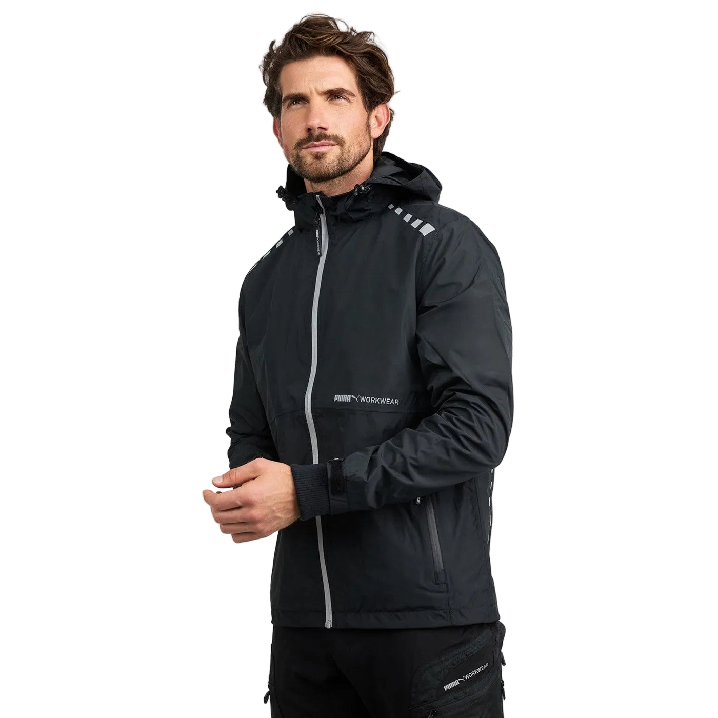 Puma Workwear Rain Jacket Carbon