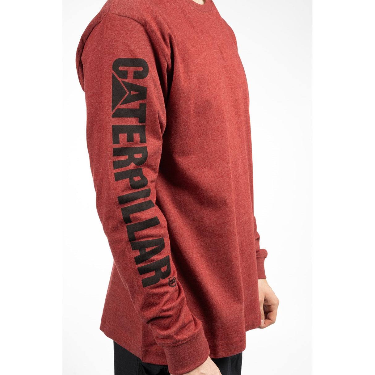 Caterpillar Trademark Banner Long Sleeve T-Shirt