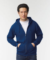 Gildan Heavy Blend Full Zip Hooded Sweatshirt - Navy