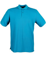 Henbury Micro-Fine Piqué Polo Shirt - Sapphire Blue