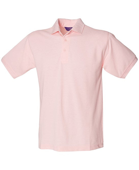 Henbury 65/35 Classic Piqué Polo Shirt - Pink