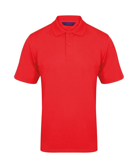 Henbury Coolplus® Polo Shirt - Red