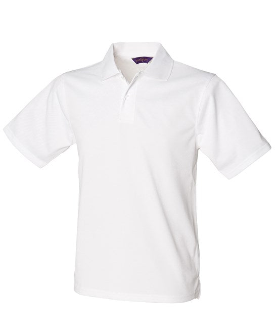 Henbury Coolplus® Polo Shirt - White*