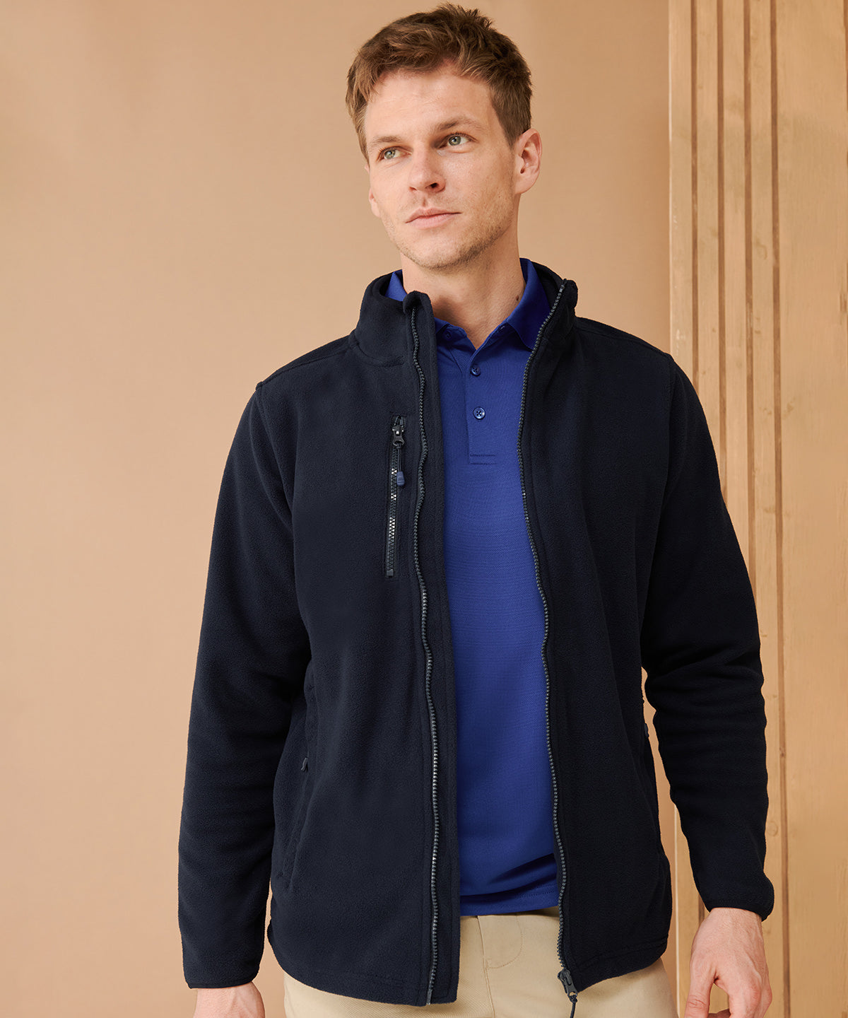 Henbury Recycled Polyester Microfleece Jacket