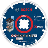 Bosch Professional X-LOCK Diamond Metal Cutting Disc - 125 x 22.23 mm