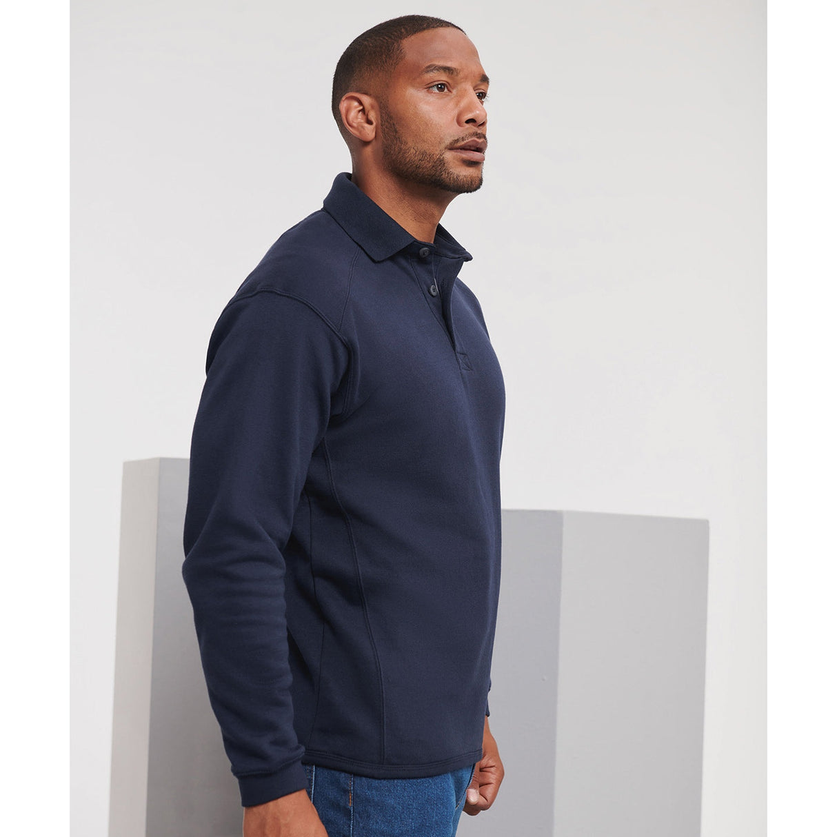 Russell Europe Heavy-Duty Collar Sweatshirt