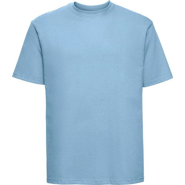 Russell Europe Super Ringspun Classic T-Shirt - Sky