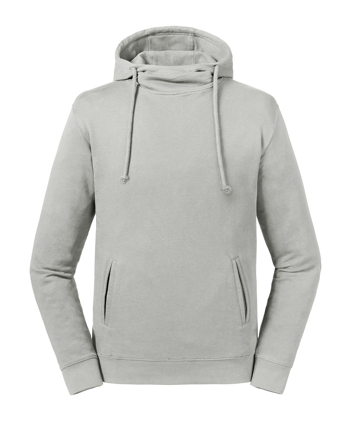 Russell Europe Pure Organic High Collar Hooded Sweatshirt