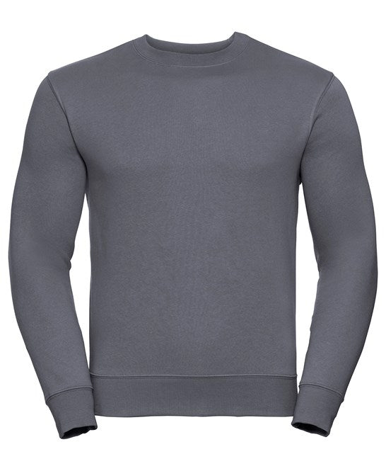 Russell Europe Set-In Sleeve Sweatshirt - Convoy Grey