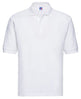 Russell Europe Classic Polycotton Polo - White