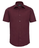 Russell Collection Short Sleeve Easycare Fitted Shirt