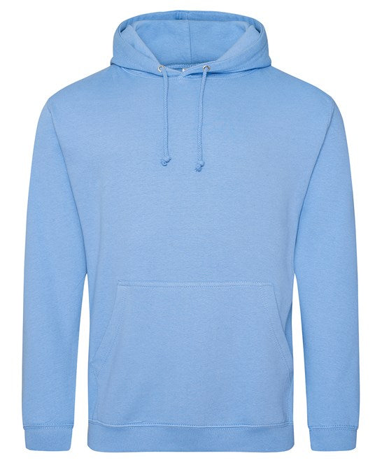 Awdis Just Hoods College Hoodie - Cornflower Blue