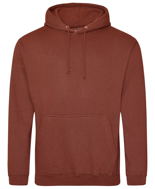 Awdis Just Hoods College Hoodie - Red Rust