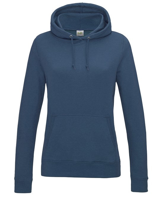 Awdis Just Hoods Women's College Hoodie - Airforce Blue