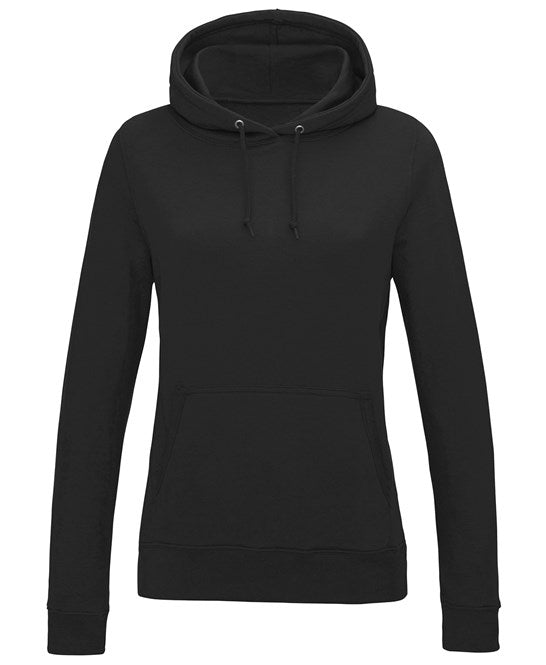 Awdis Just Hoods Women's College Hoodie - Black Smoke