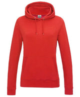 Awdis Just Hoods Women's College Hoodie - Fire Red