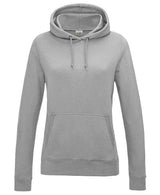 Awdis Just Hoods Women's College Hoodie - Heather Grey