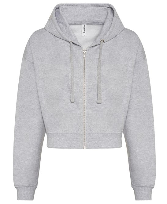 Awdis Just Hoods Women's Fashion Cropped Zoodie