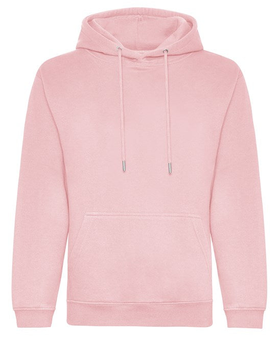 Awdis Just Hoods Organic Hoodie - Baby Pink