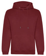 Awdis Just Hoods Organic Hoodie - Burgundy