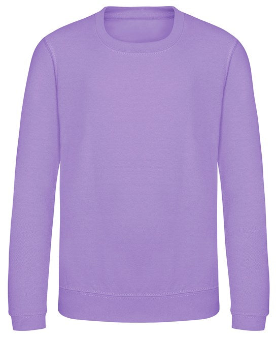 Awdis Just Hoods Kids Awdis Sweatshirt - Digital Lavender