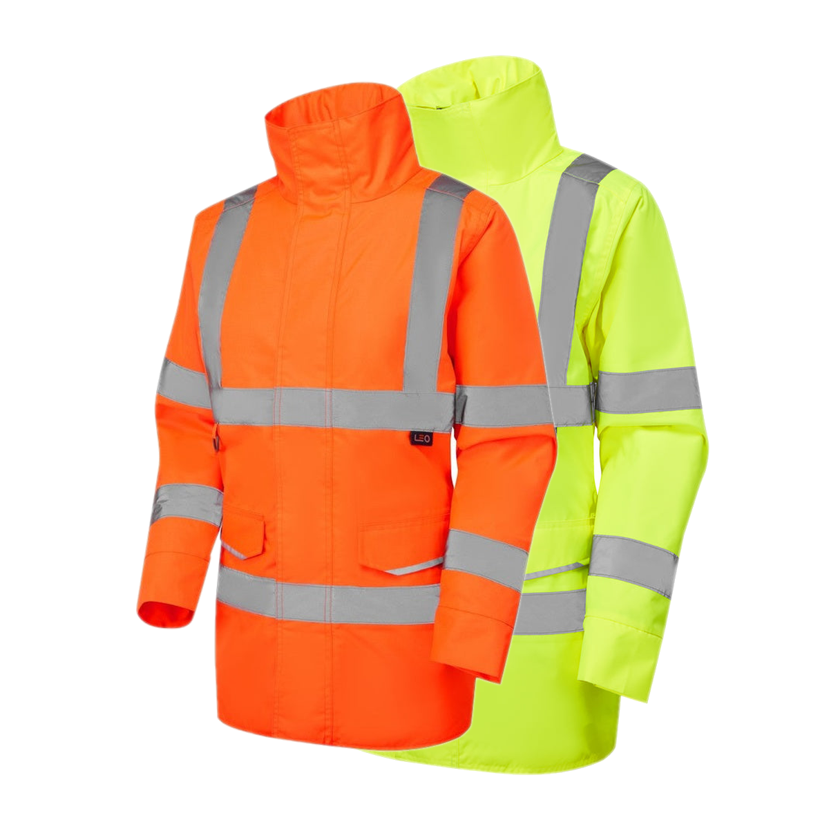 Leo Workwear CHERISTOW Leo EcoViz 4K Womens Baffle Lined Anorak