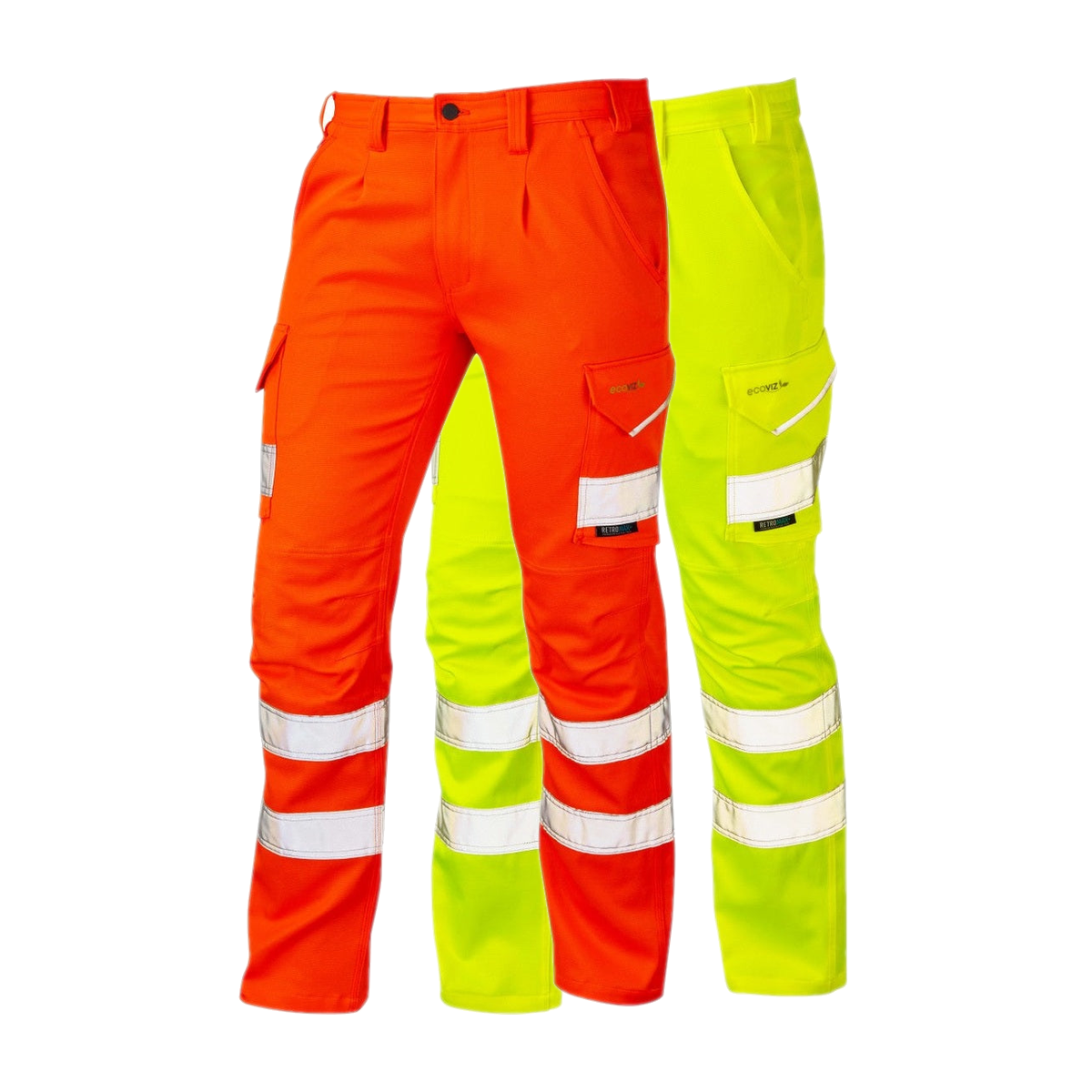 Leo Workwear KINGFORD Leo EcoViz Stretch Cargo Trouser