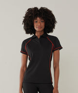 Finden & Hales Women's Piped Performance Polo