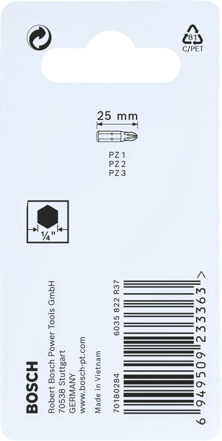 Bosch Professional Impact Control PZ3 - 50mm (1pc)