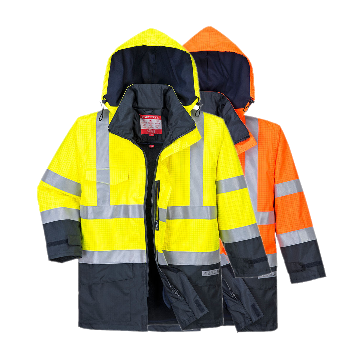 Portwest Bizflame Rain Hi-Vis Multi-Protection Jacket