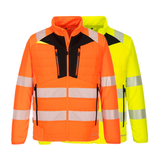 Portwest DX4 Hi-Vis Hybrid Baffle Jacket