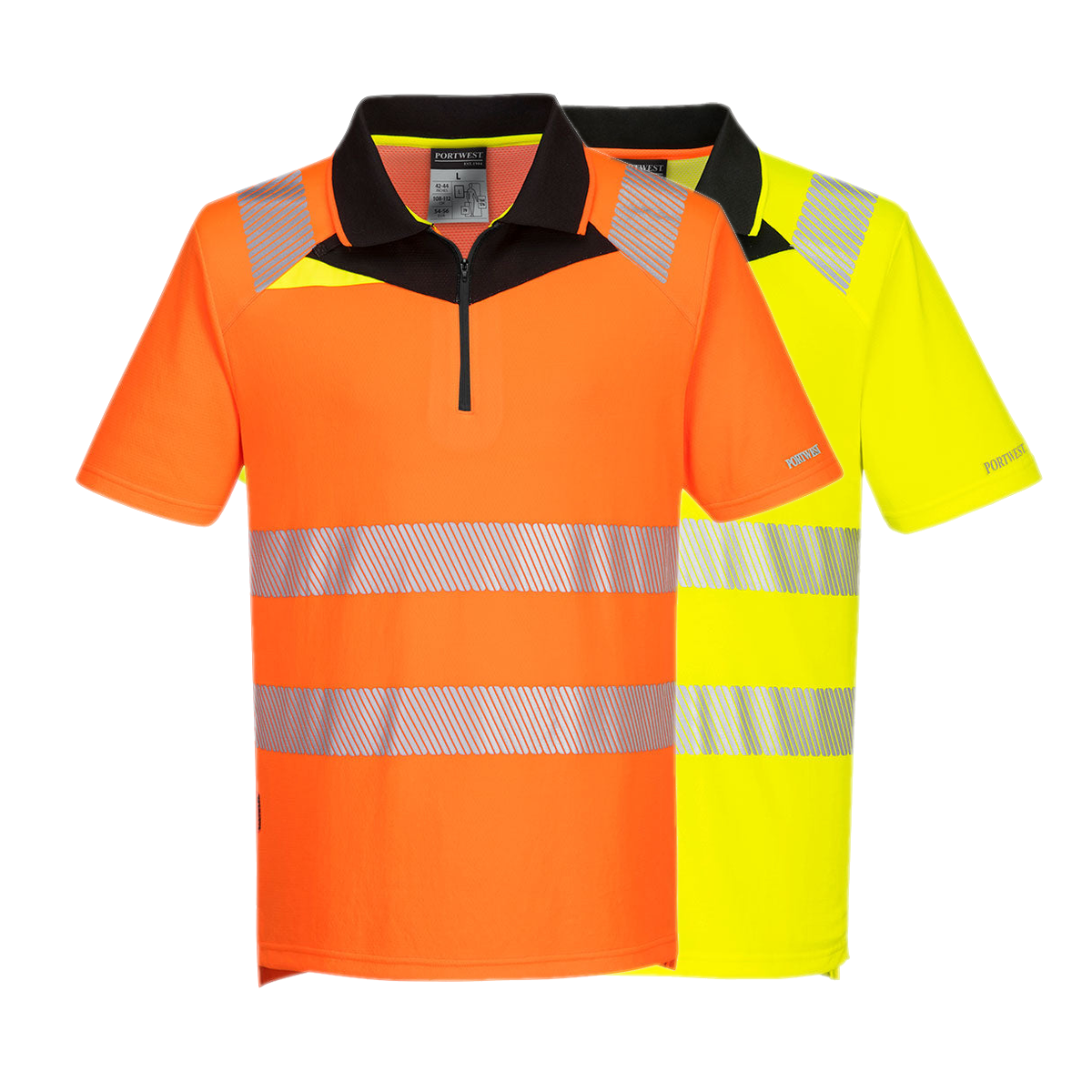 Portwest DX4 Hi-Vis Polo Shirt Short Sleeve