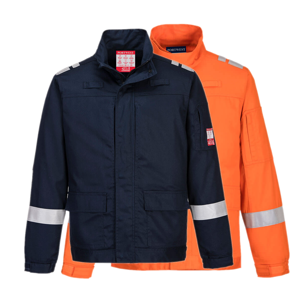 Portwest Bizflame Work Lightweight Stretch Panelled Jacket