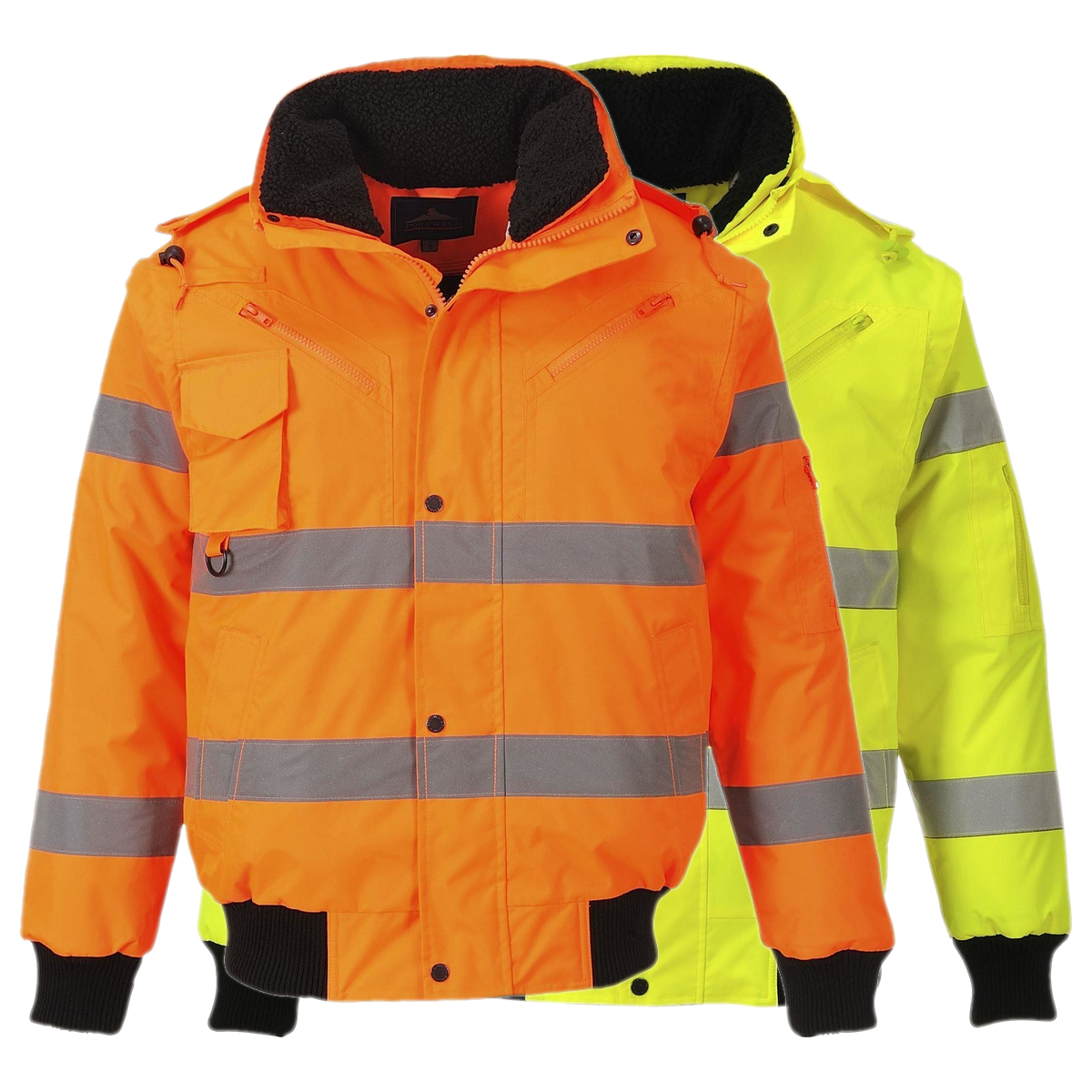 Portwest Hi-Vis 3-in-1 Bomber Jacket
