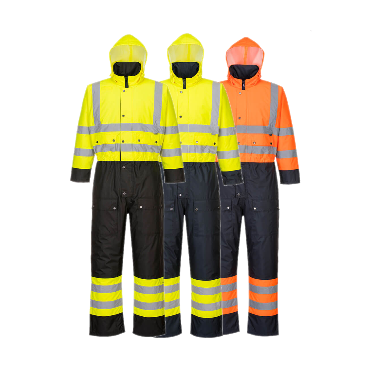Portwest Hi-Vis Contrast Winter Coverall