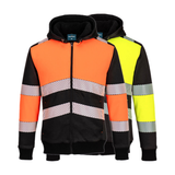 Portwest PW3 Zipped Class 1 Winter Hoodie