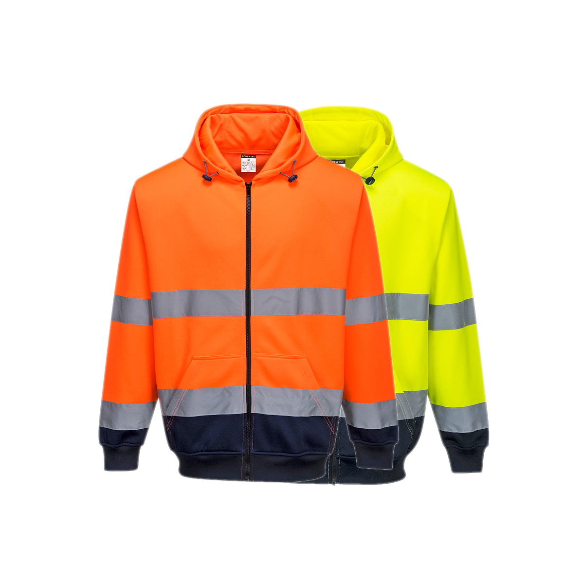 Portwest Two-Tone Zip Front Hoodie