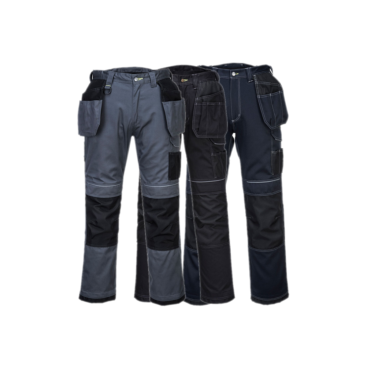Portwest Urban Holster Work Trousers Pants + FREE Knee Pads