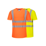 Portwest V-Neck T-Shirt Mesh Inserts