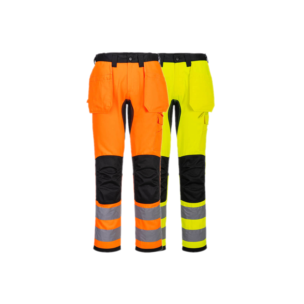 Portwest WX2 Eco Hi-Vis Holster Pocket Trousers