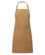 Premier Colours Bib Apron With Pocket